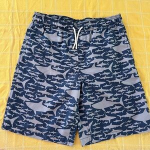 Southern Tide Kids Boys Swim Trunks Bathing Suit Shorts Shark Size XL